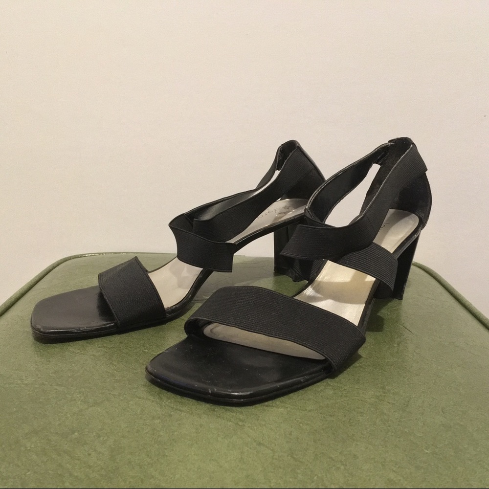 90’s Laura Scott Elastic Strappy Heels